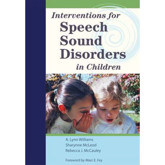 Pre-Owned Interventions for Speech Sound Disorders in Children [With DVD] (Paperback) 1598570188 9781598570182