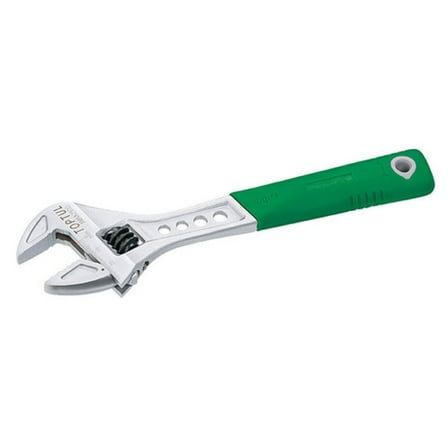 TOPTUL AMAA2920 8" Adjustable Wrench with Rubber Grip - LT-1793-000