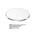 thumbnail image 5 of 1 Set Charging Pad Ultra Slim Quick Charging 10MM Induction Distance Round Multi-use Wireless Charger for Android-White, 5 of 5