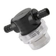 Water Pump Strainer ABS G1/4 Pump Twist On Strainer Irrigation Pipeline