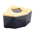thumbnail image 5 of DOLITY Hamster Bath Toilet Pet Bathroom s Toilet for Mice Ferret Chinchilla gray, 5 of 8