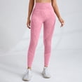 thumbnail image 5 of GEWSEY Women Scrunch Butt Lifting Seamless Leggings Booty High Waisted Workout Yoga Pants (Pink, XL), 5 of 6