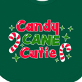 thumbnail image 4 of Inktastic Christmas Candy Cane Cutie with Candy Canes Boys or Girls Baby Bib, 4 of 4