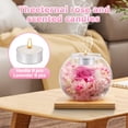 thumbnail image 5 of Preserved Real Roses in Glass Dome, Eternal Flowers with Scented, Romantic Gifts for Women, Wife, Girlfriend on Valentine's Day Anniversary and Birthday, Thanksgiving Day, Christmas Day, Pink, 5 of 11