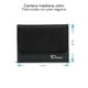 thumbnail image 3 of Cartera para hombre SQbags John Black con gran espacio de almacenamiento, 3 of 5