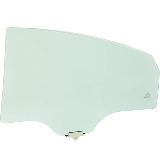 Door Glass Compatible with 2011-2015 Hyundai Sonata Rear, Left Driver FD24684 GTYN