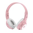 thumbnail image 1 of Moyic Auriculares inalámbricos Auriculares plegables de múltiples modos Auriculares multipropósito Auriculares suaves y cómodos para escuchar Cables de audio/vídeo Rosa, 1 of 6