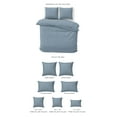 thumbnail image 4 of 6ix Tailors  Elsie Cornflower  8 Piece Designer Coverlet Set King, 4 of 5