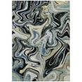 thumbnail image 2 of Addison Rugs Chantille Indoor/Outdoor Contemporary Abstract Black Machine Washable Rectangle Rug, 10' x 14', 2 of 8