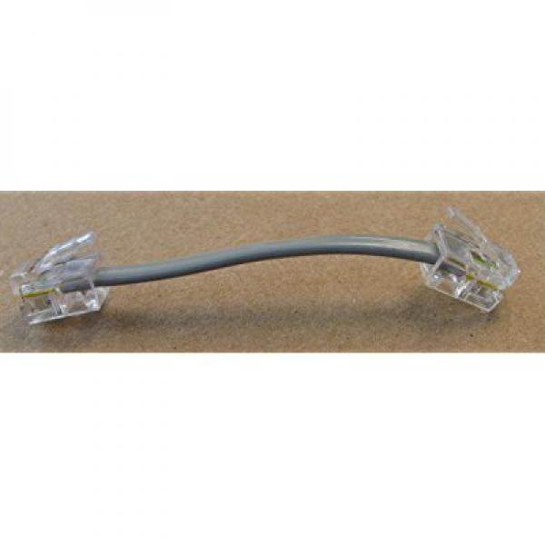 Lot of 10 Quest 4C-7ft Modular Telephone Extension Phone Cord Silver Satin 
