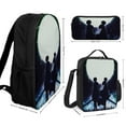 thumbnail image 2 of Attack On Titan Backpack 3 Piece Set Bookbag Fashion Pattern School Bag Daypack Combination, 2 of 8