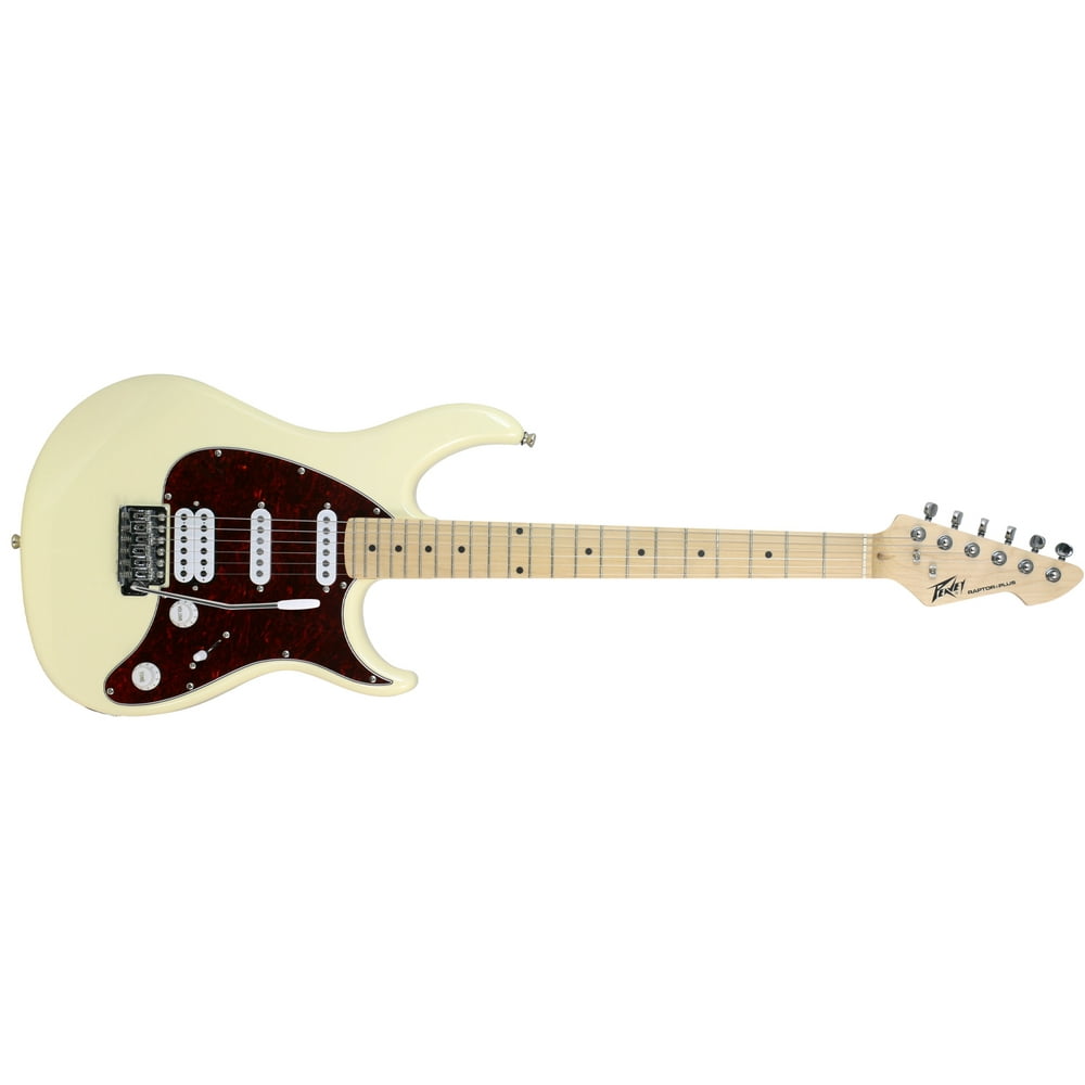 Peavey Raptor Plus Ivory Color Electric Guitar 5 Way Pickup Selector