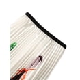 thumbnail image 5 of Yuemengxuan Women Summer  Pleated Midi Skirt, Elastic Waist Cartoon Print A-Line Skirt, 5 of 6