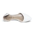 thumbnail image 3 of DREAM PAIRS Bailarinas Punta Fina para Mujer Blancas Talla 8.5, 3 of 5