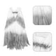 thumbnail image 2 of Disfraz de novia fantasma para mujer, vestido de Halloween para adultos, disfraz de novia cadáver aterrador, estilo victoriano gótico blanco, para fiestas de Halloween, 2 of 7