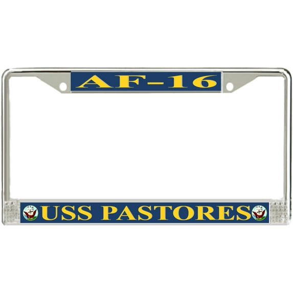 USS Pastores AF-16 License Plate Frame