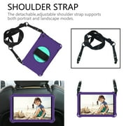 Case for All-New Kindle Fire HD 10 (9th/7th/5th Generation, 2019/2017/2015 Release) 10.1 Tablet, Slim Kids-Friendly Lightweight EVA Rubber Convertible Handle Stand Shockproof Protective Cover