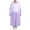 Purple, variant on Outdoor Weatherwear for All Seasons – Loose Fit Poncho Style for Outdoor Activities and Events White,One Size
