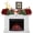 Merry Christmas, variant on Christmas Mantle Scarf 78 x 17 Inch Snowman Xmas Tree Snowflakes Red Decor Fireplace Mantel Scarf Mantel Cover Runner for Christmas Holiday Seasonal Winter Xmas Decorations
