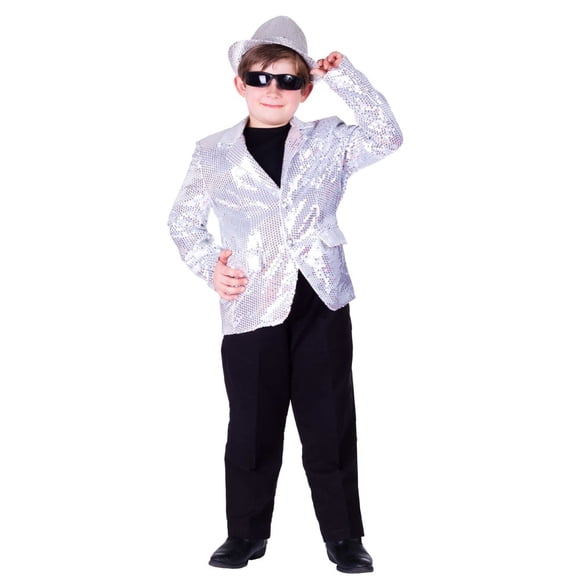 Jacket Dress Up America Sequin para niños, fiesta con lentejuelas
