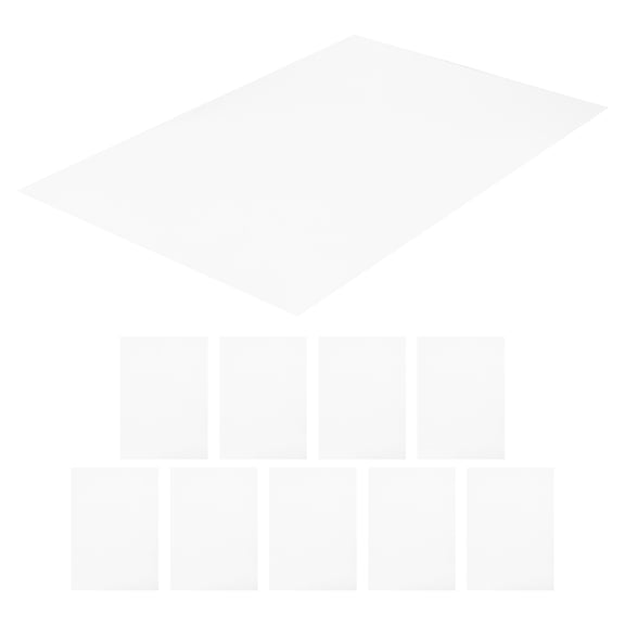 ELAYARD 10Pcs Sturdy Transparent Drawing Board for 3D Pen Art and Complex Project Creativity