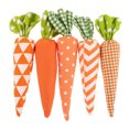 thumbnail image 2 of Dserhfy 1/5 Pcs Easter Carrot Ornaments Stuffed Fabric Simulation Carrot Hanging Decoration for Spring Party Home Decor, 2 of 8