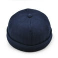 thumbnail image 2 of Sombrero de moda Hugo para hombres y mujeres Azul, 2 of 10