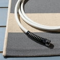 thumbnail image 3 of Safavieh Courtyard Ermintrude Striped Indoor/Outdoor Area Rug, Beige/Gray, 5'3" x 7'7", 3 of 9