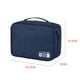 thumbnail image 5 of Bolsa organizadora de cables, bolsa de almacenamiento electrónico, organizador de dispositivos, cargador, cables, funda para auriculares, bolsa Almacenamiento y organización del hogar azul marino Yuarrent HA1344-03B, 5 of 6