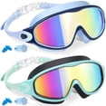 thumbnail image 1 of Pack de 2 gafas de natación Keary para niños de 6 a 14 años, antivaho y UV, 1 of 7