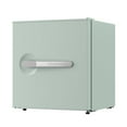 thumbnail image 4 of Frigidaire 1.6 Cu. ft. Retro Compact Refrigerator with Chiller Compartment, Mini Fridge for Bedroom, Dorm, Office, Sage, 4 of 7