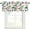 White, variant on Botanical Fruit Valances for Windows Farmhouse Kitchen Curtains Valances Rod Pocket Valance Curtains for Windows Vintage Summer Blueberry Raspberry Leaves Window Valances for Bathroom Bedroom 42"x12"