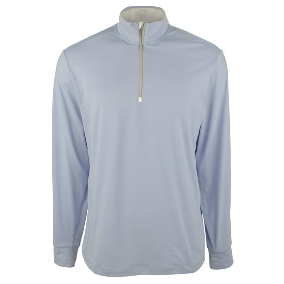 Polo Ralph Lauren Men's Golf Quarter Zip Long Sleeves Shirt-BLU-Small