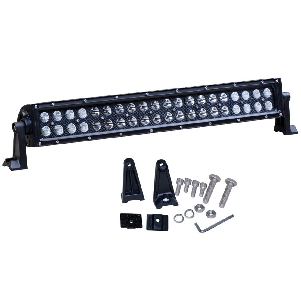 Nilight 22" 120w LED Light Bar Flood Spot Combo Driving Lights Fog Lamp
