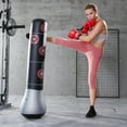thumbnail image 3 of BLEEUS Inflatable Punching Bag Freestanding Boxing Bag For And Adult Fitness Supplies (Silve 1.5M), 3 of 7