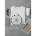 thumbnail image 3 of Retro Vintage Bicycle T-Shirt Men -Image by Shutterstock, Male Large, 3 of 4