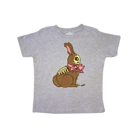 

Inktastic Easter Zombie Chocolate Bunny with Pink Bow Gift Toddler Boy or Toddler Girl T-Shirt