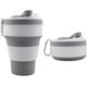 thumbnail image 1 of Taza De Café Plegable, Taza De Café Reutilizable Tazas De Silicona De Grado Alimenticio Portátiles De 350 ML Tazas De Viaje Sin BPA - Gris, 1 of 4