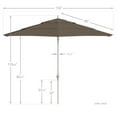 thumbnail image 5 of California Umbrella 11' Patio Umbrella in Spectrum Dove, 5 of 5