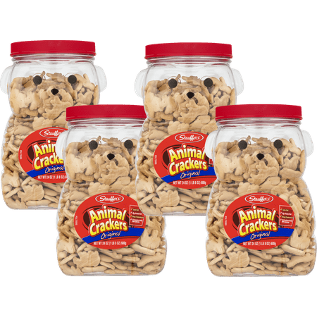 Stauffer's Original Animal Crackers 24 oz. Bear Jug 4- Pack