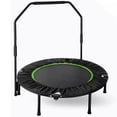 thumbnail image 4 of Arlopu 40'' Foldable Mini Trampoline for Adults, Fitness Rebounder Exercise Trampoline with Adjustable Handle, Max Load 330lbs, 4 of 9