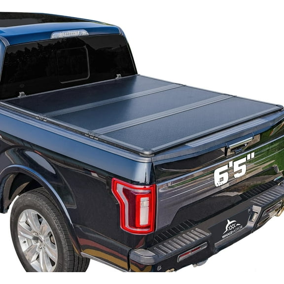 6.4ft Hard Tri-Fold Tonneau Cover for 2003-2026 Dodge Ram 1500 2500 3500