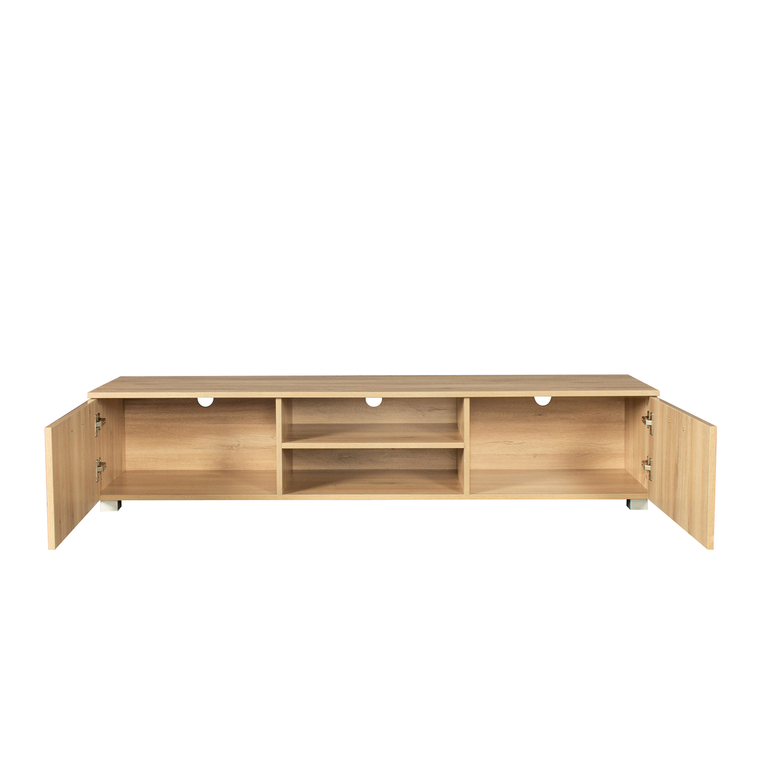 Kepooman Modern TV Stand for Bedroom, Mid-Century TV Console for Living Room, 67" Entertainment Center for TVs for Dining Room, Oak-C Kepooman Modern TV Stand for Bedroom, Mid-Century TV Console for Living Room, 67" Entertainment Center for TVs for Dining Room, Oak-C