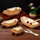 thumbnail image 5 of Solid Wood Sushi Tray for Desserts Salads Appetizers Food Grade Kitchen Serveware, 5 of 5