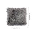 thumbnail image 3 of RuiJiao Elegant Plush Long Fluffy Pillow Cover - Invisible Zip, Easy Care, Perfect for Girls' Rooms and Home Decor, 3 of 6