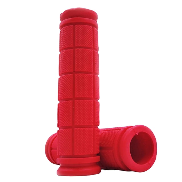 Agarre de barra antideslizante de bicicleta Sunnimix 135 mm rojo Empuñaduras de manillar de bicicleta