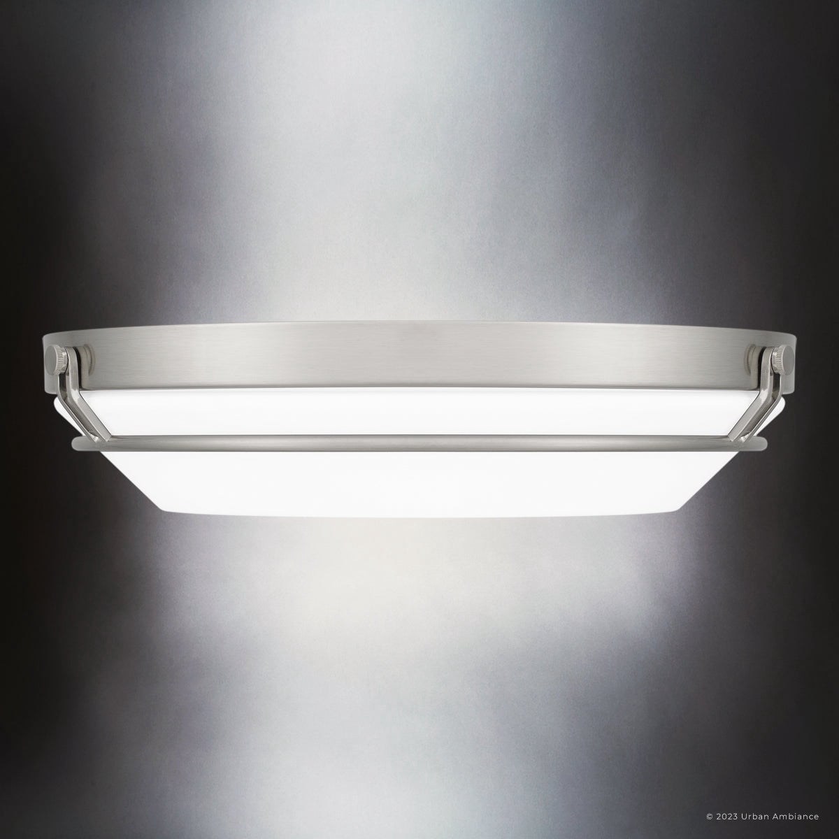 Luxury Minimalist Ceiling Light, Brushed Nickel, UQL4701