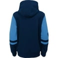 thumbnail image 3 of Youth Navy Tennessee Titans Colorblock Full-Zip Hoodie, 3 of 3