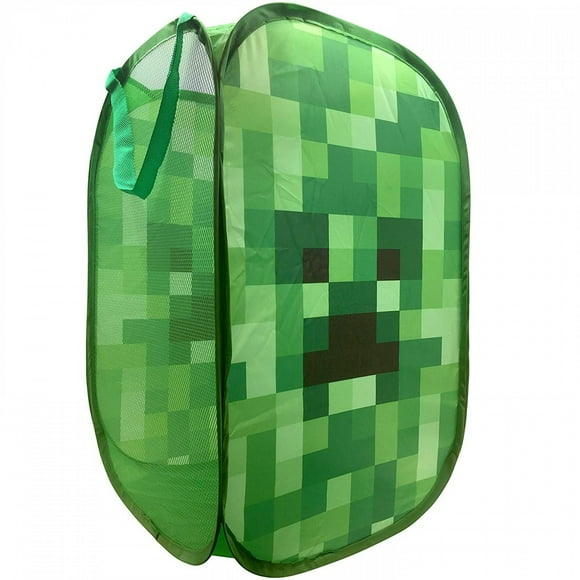 Minecraft Creeper Panier à Linge Pop-Up pour Enfants