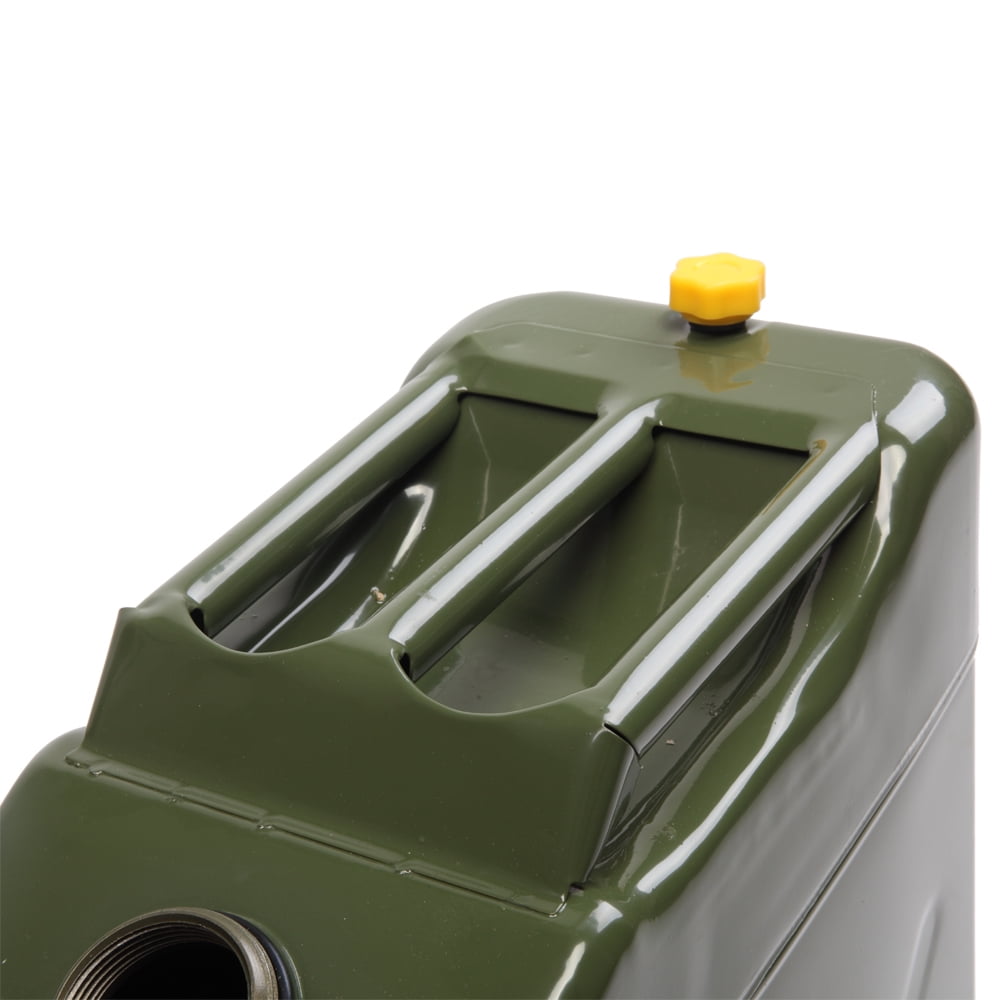 Zimtown Portable Jerry Can with Spout, Army Green, 20L 5 Gallon Capacity 